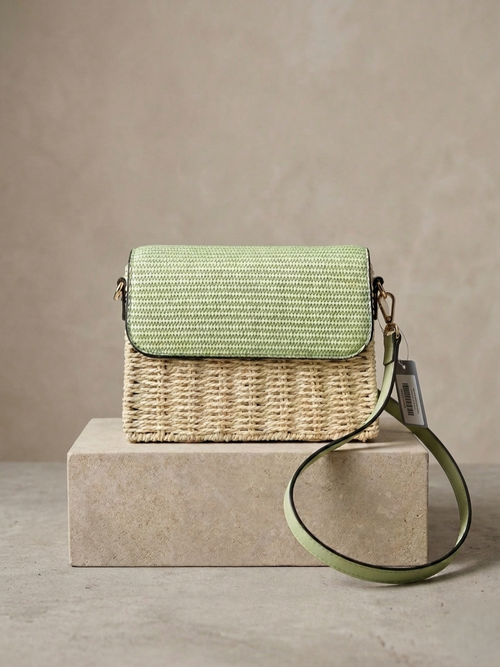 👜 Borsa Artigianale Multicolor con Tracolla Inclusa – Stile Elegante e Casual