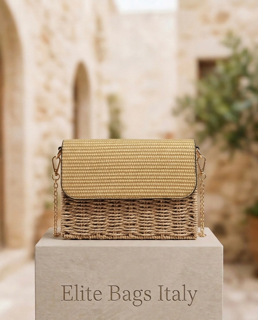 👜 Borsa Artigianale Multicolor con Tracolla Inclusa – Stile Elegante e Casual